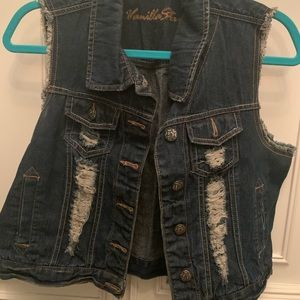 Jean vest